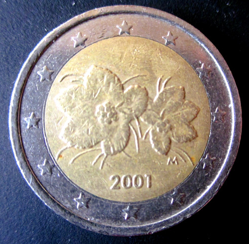 Münze euro 2001 - 2001, finnland