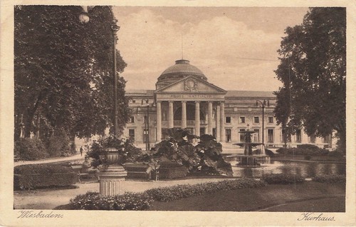 Wiesbaden kurhaus - ak,