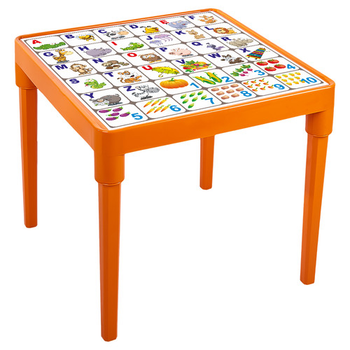 Kmnd kindertisch mit alphabet - mit,