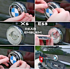 78 mm BMW X5 E53 Heck Emblem