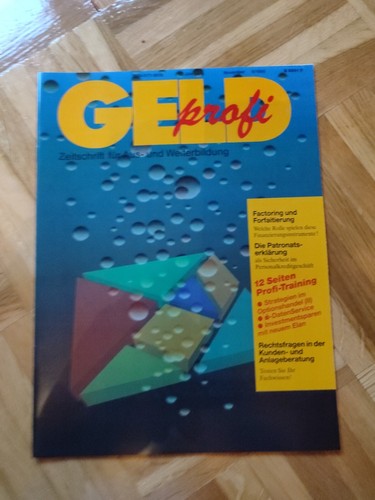 Geld profi zeitschrift - geld,