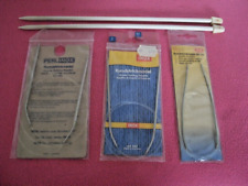 3 Rundstricknadeln:  2, 3, 4 mm und 2 Schnellstricknadeln 7 mm