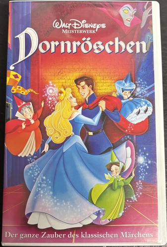 Dornröschen walt disney vhs - dornröschen,
