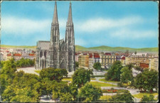 Austria - Österreich - Vienna - Wien - Votickirche - 1957