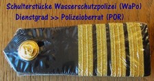 1 Paar Polizei Schulterstücke