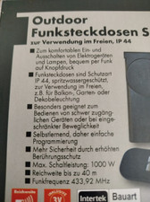 Outdoor FUNKSTECKDOSEN-SET