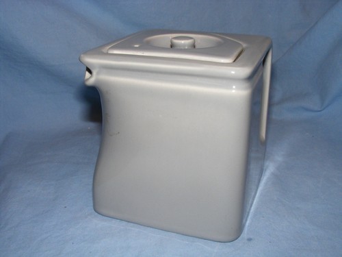Vintage eckige teekanne ersatz - vintage,