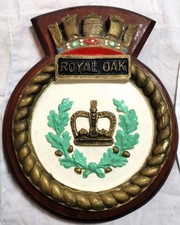 Hms royal oak - -, schiffswappen