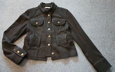 Promod Jacke Blazer Military schwarz Gr. 40 L 