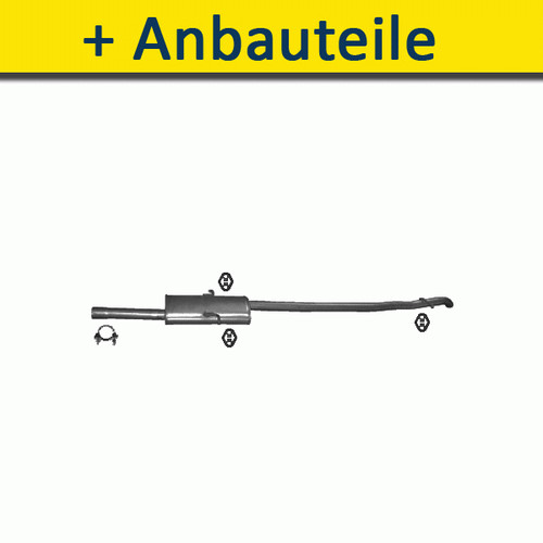 Endschalldämpfer mit