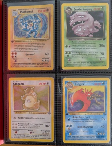 160 vintage pokemon karten - 160,