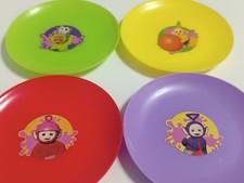 4 Teletubbies Teller Spielzeug