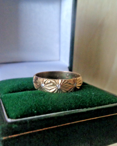 Gold diamant ehering - ehering, kt