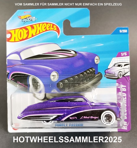 Hot wheels purple - hot, hw