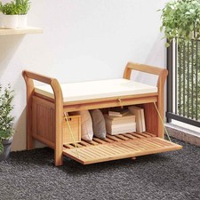 Garten truhenbank mit kissen - garten,