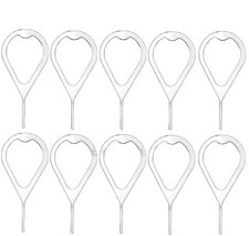 10 stück Herz Handy öffner Sim Karte Fach Öffnen Handy öffnen Nadel SIMKarten 