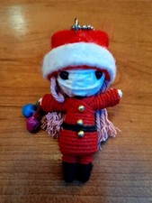 Kultige Voodoo Puppe / Weihnachten Puppe