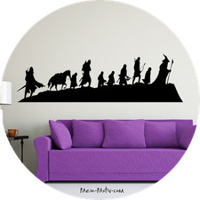 Wandtattoo Herr der Ringe