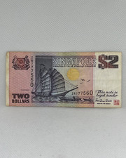 Banknote / Singapur / 2 Dollar
