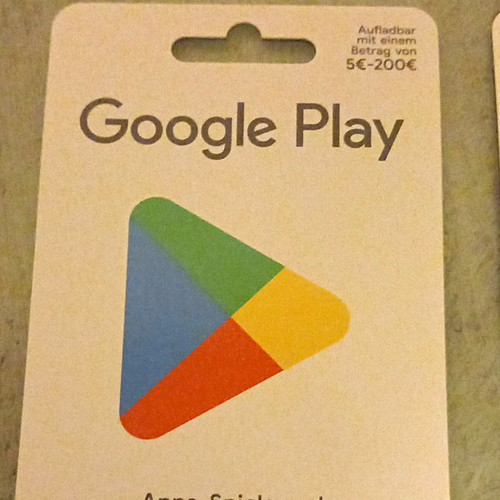 Google play geschenkkarte - google,