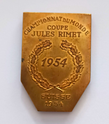 Fifa bronze medaille plakette - bronze, medaille/plakette