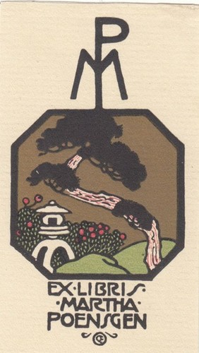 Exlibris bookplate klischee - exlibris,