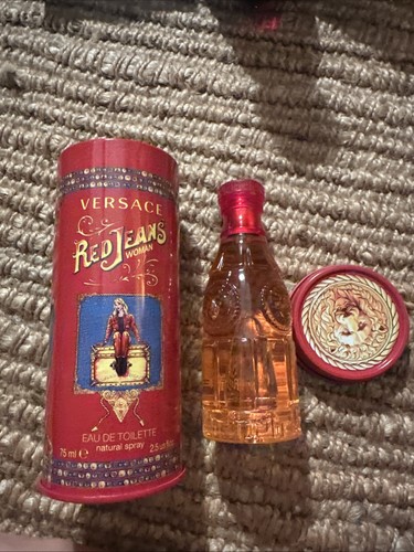 Versace red jeans woman - jeans, eau