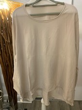 MADE IN ITALY A-Linie  VoKuHiLa Long Sleeve Shirt beige Gr. 44/46 Einheitsgr. (3