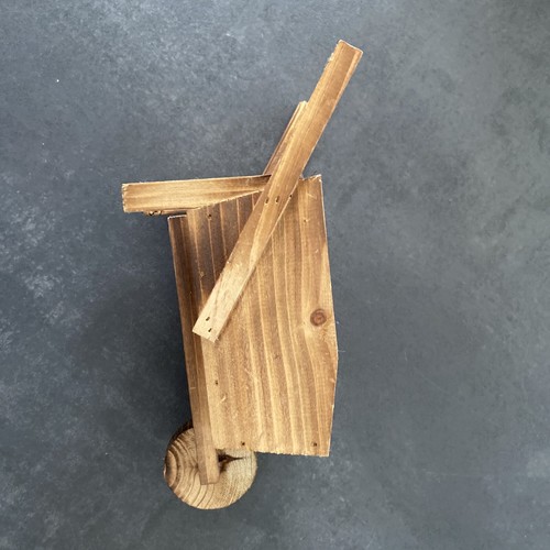 Holz schubkarre deko - schubkarre,