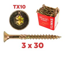 Holzbauschrauben Konstruktionsschrauben Senkkopfschrauben TORX 3 3,5 4 4,5 5 6 8