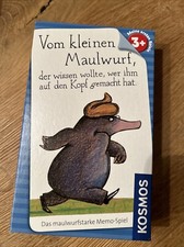 KOSMOS Memo Spiel Vom kleinen Maulwurf / der wissen wollte, wer ... ; Legespiel