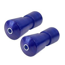 2 Kielrollen massiv 201mm blau