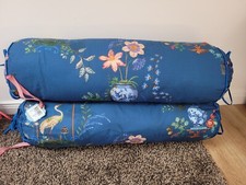 *neu* 2 Stk. Pip Studio Nackenrolle 70x22 Cm Chinese Porcelain Blue Blau Kissen