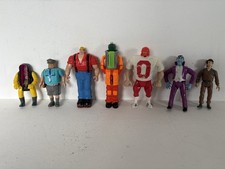 Vintage 80er Ghostbusters Figuren Konvolut Restposten - Postbote, Schutzhut, Mülltonne