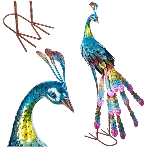 Kadax pfau gartenfigur - 78, cm
