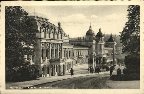 Marienbad tschechien boehmen - marienbad,