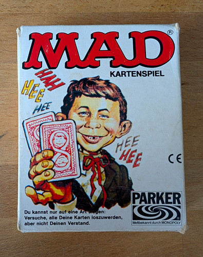 Mad kartenspiel parker - kartenspiel,