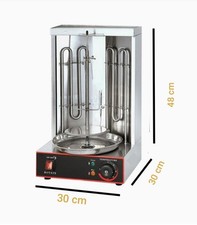 Rotate 3000W Kebab-Gyros-Hähnchen Grill inkl. Akku Elektromesser