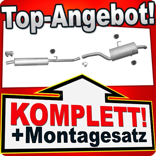 Auspuff für peugeot 807 - für,