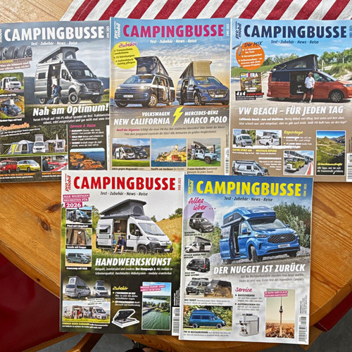 Campingbusse magazin jahrgang - campingbusse,