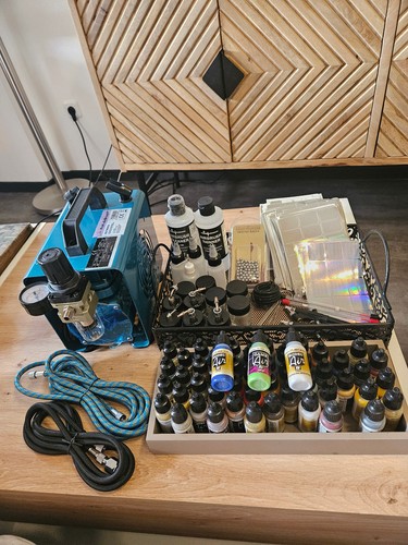 Airbrush komplett set mit - airbrush,