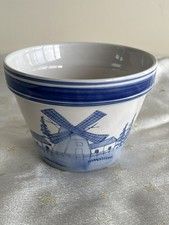 alte Vintage Delfter Vase