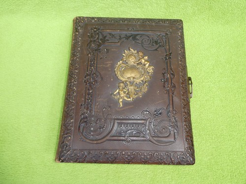 Antikes jugendstil fotoalbum - antikes,