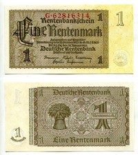 Rentenmark 1937 serie kn - ,