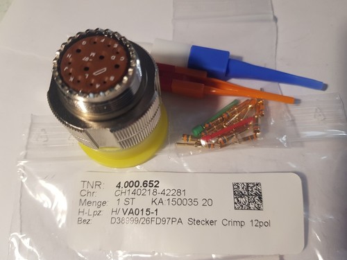 D38999 26fd97pa stecker mil - stecker,