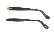 Persol 649 C.95 Schwarze Bügel Original Ersatzbügel Persol 649