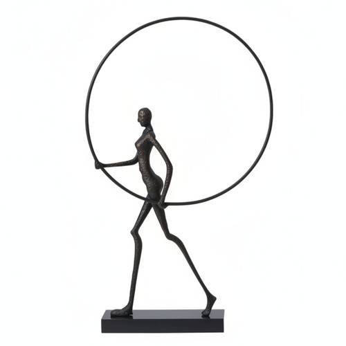 Metallskulptur mit