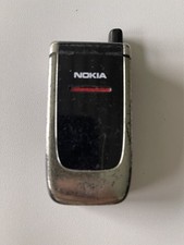 Nokia Klapphandy Modell 6060 silber schwarz
