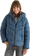 Cecil Damen Steppjacke mit Kapuze - Moonstone Blue