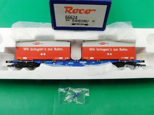 B03 roco güterwagen 66624 - h0,